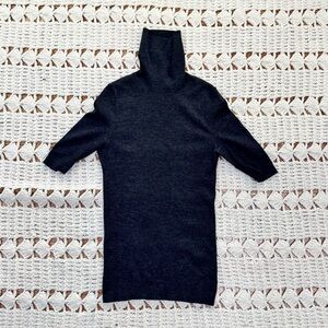 Theory Charcoal Knit Sweater
